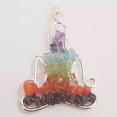 7 Chakra Buddha Pendant