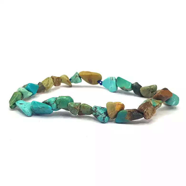 African Turquoise Tumble Bracelet