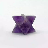 Amethyst Merkaba Star