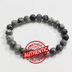 Black Picasso Jasper Bracelet