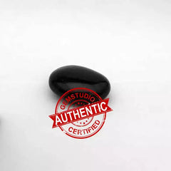 Black Tourmaline Healing Crystal Palm Stone