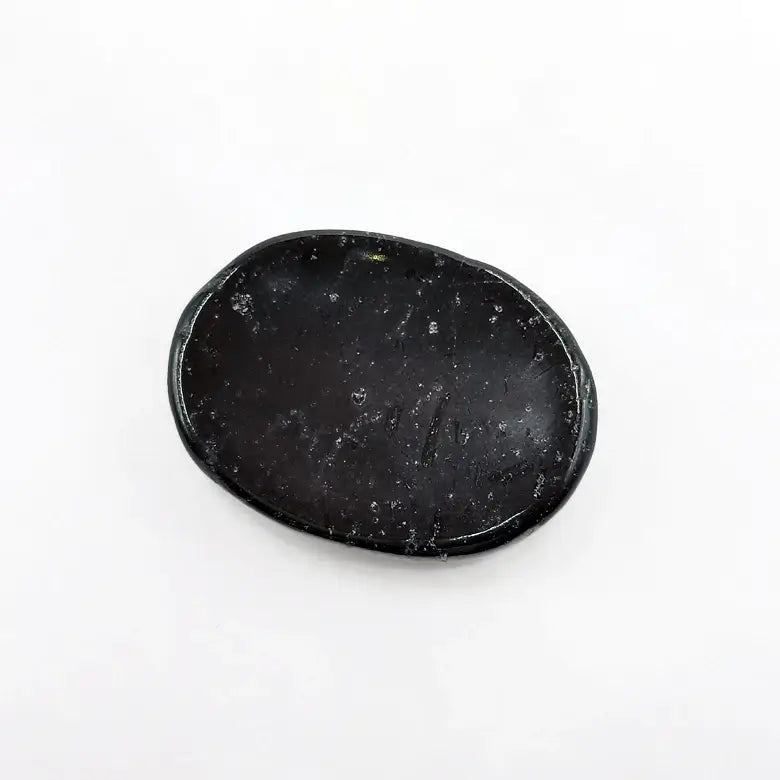 Black Tourmaline Worry Stone