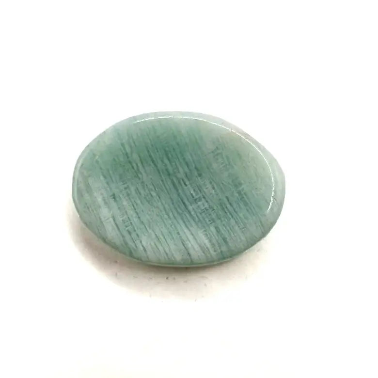 Blue Amazonite Worry Stone