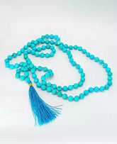 Blue Magnesite Turquoise Mala