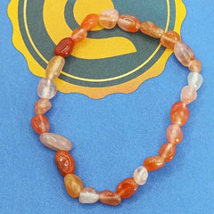 Carnelian Tumble Bracelet