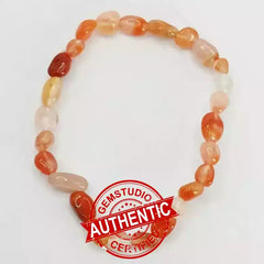 Carnelian Tumble Bracelet