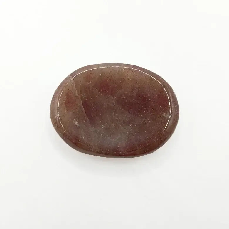 Cherry Quartz Worry Stone