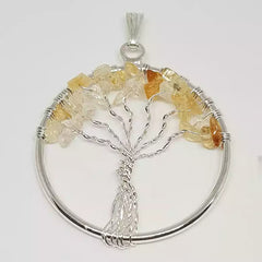 Citrine Tree of Life Pendant