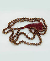 Copper Hematite Mala