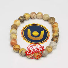 Crazy Lace Agate Bracelet