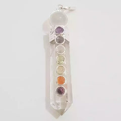 Crystal 7 Chakra Pendant