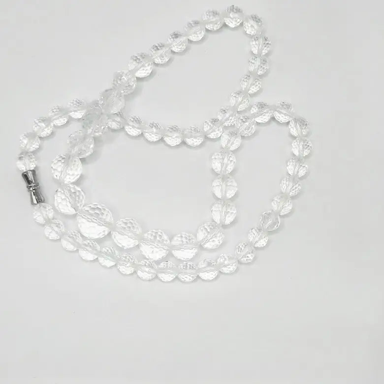 Crystal Sphatik Diamond Cut Mala
