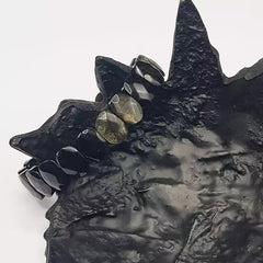 Golden Obsidian Oval Faceted Bracelet