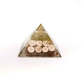 Gomti Chakra Orgone Pyramid with Coil Quartz
