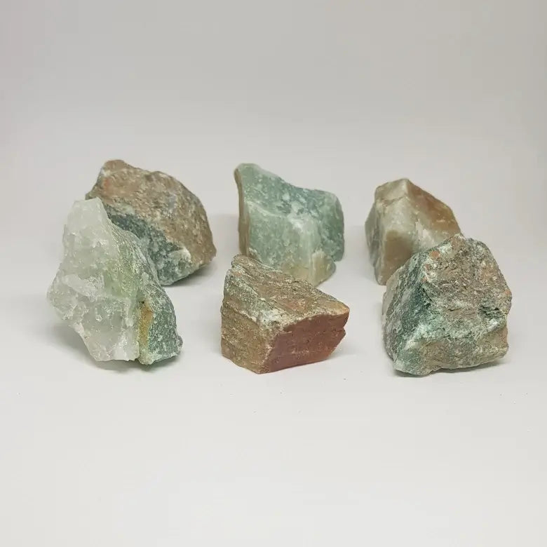 Green Aventurine Natural Rough Raw Stones