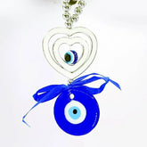 Heart Shape Evil Eye Hanging for Good Luck