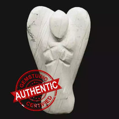 Howlite Angel