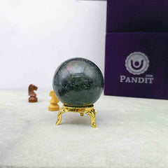 Indigo Gabbro Crystal Ball