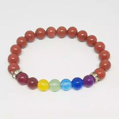 Jasper 7 Chakra Bracelet
