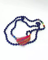 Lapis Lazuli 7 Chakra Mala