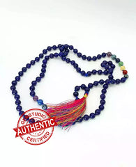 Lapis Lazuli 7 Chakra Mala