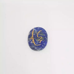 Lapis Lazuli Reiki Symbol Healing Stones Set