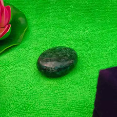 Larvikite Healing Crystal Palm Stone