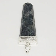 Larvikite Om Pencil Pendant