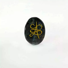 Larvikite Zibu Symbol Coin