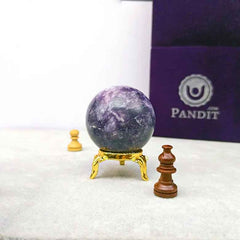 Lepidolite Crystal Ball