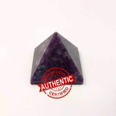 Lepidolite Crystal Pyramid