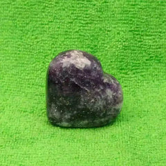 Lepidolite Healing Crystal Heart Stone