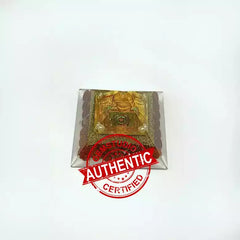 Mahamrityunjaya Pyramid Yantra with 5 Mukhi Rudraksha Beads