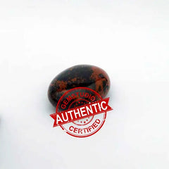 Mahogany Obsidian Healing Crystal Palm Stone