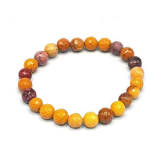 Mookaite Diamond Cut Bracelet