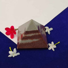 Narmada Shiva Lingam Crystal Pyramid