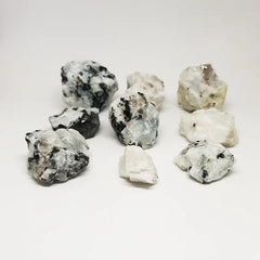 Rainbow Moonstone Natural Rough Raw Stones