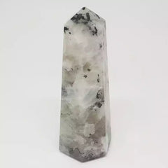 Rainbow Moonstone Point