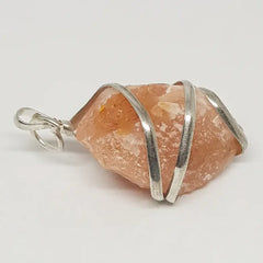 Red Aventurine Spiral Pendant