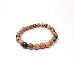 Rhodonite Crystal Bracelet