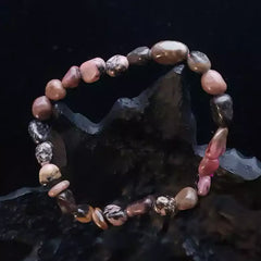 Rhodonite Tumble Bracelet