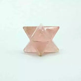 Rose Quartz Merkaba Star