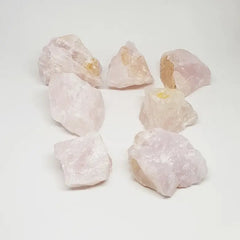 Rose Quartz Natural Rough Raw Stones