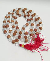 Rudraksha Crystal Mala