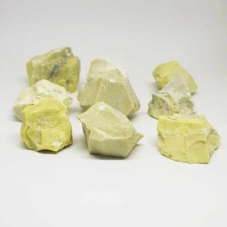 Serpentine Natural Rough Raw Stones