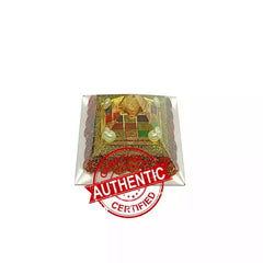 Shri Navgrah Pyramid Yantra with 5 Mukhi Rudraksha Beads