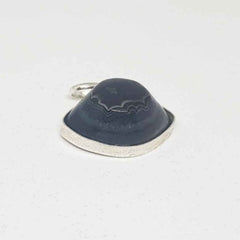 Shungite Evil Eye Pendant