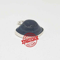 Shungite Evil Eye Pendant