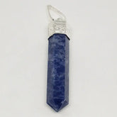 Sodalite Cap Pencil Pendant
