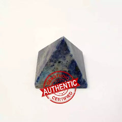 Sodalite Crystal Pyramid